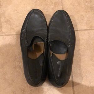 Black Leather Johnston Murphy Men’s Shoes